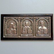 Авто тройник - бол. митра(серебрение, скотч)