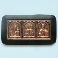 Авто тройник кожа (медь, скотч) митра