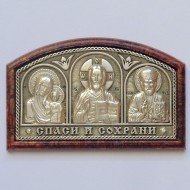 Авто тройник - арка митра(серебр., скотч)