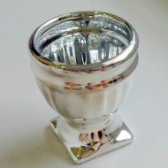 Лампада настольная из керамики на ножке