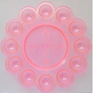 Блюдо для кулича и 12-ти яиц в ассорт